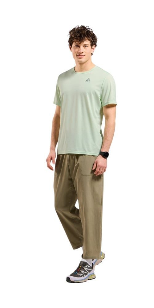 Odlo T-Shirt Wander-/Freizeit Crew Neck Cardada (100% Polyester) ambrosia mintgrün