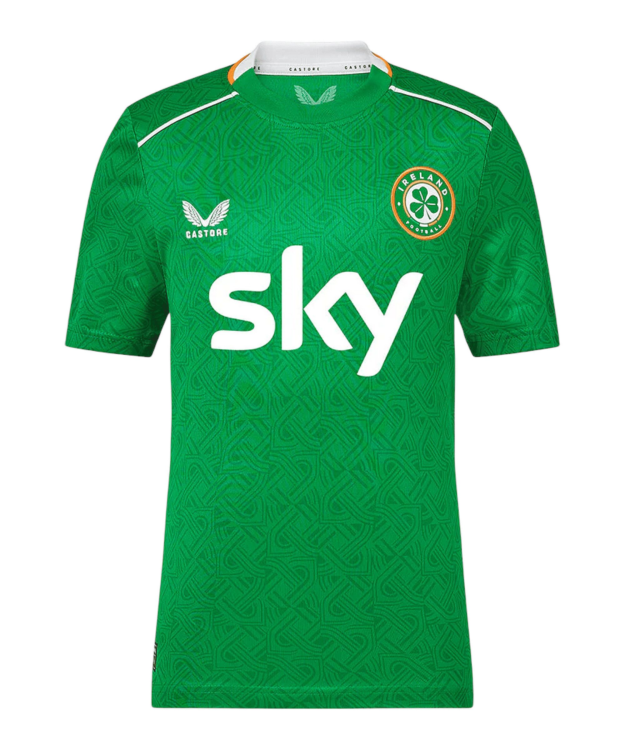 Fußballtrikot Castore Irland Trikot Home 2024 Kurzarm-Trikots
