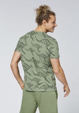 Chiemsee Print-Shirt T-Shirt im gemusterten Känguru-Design 1