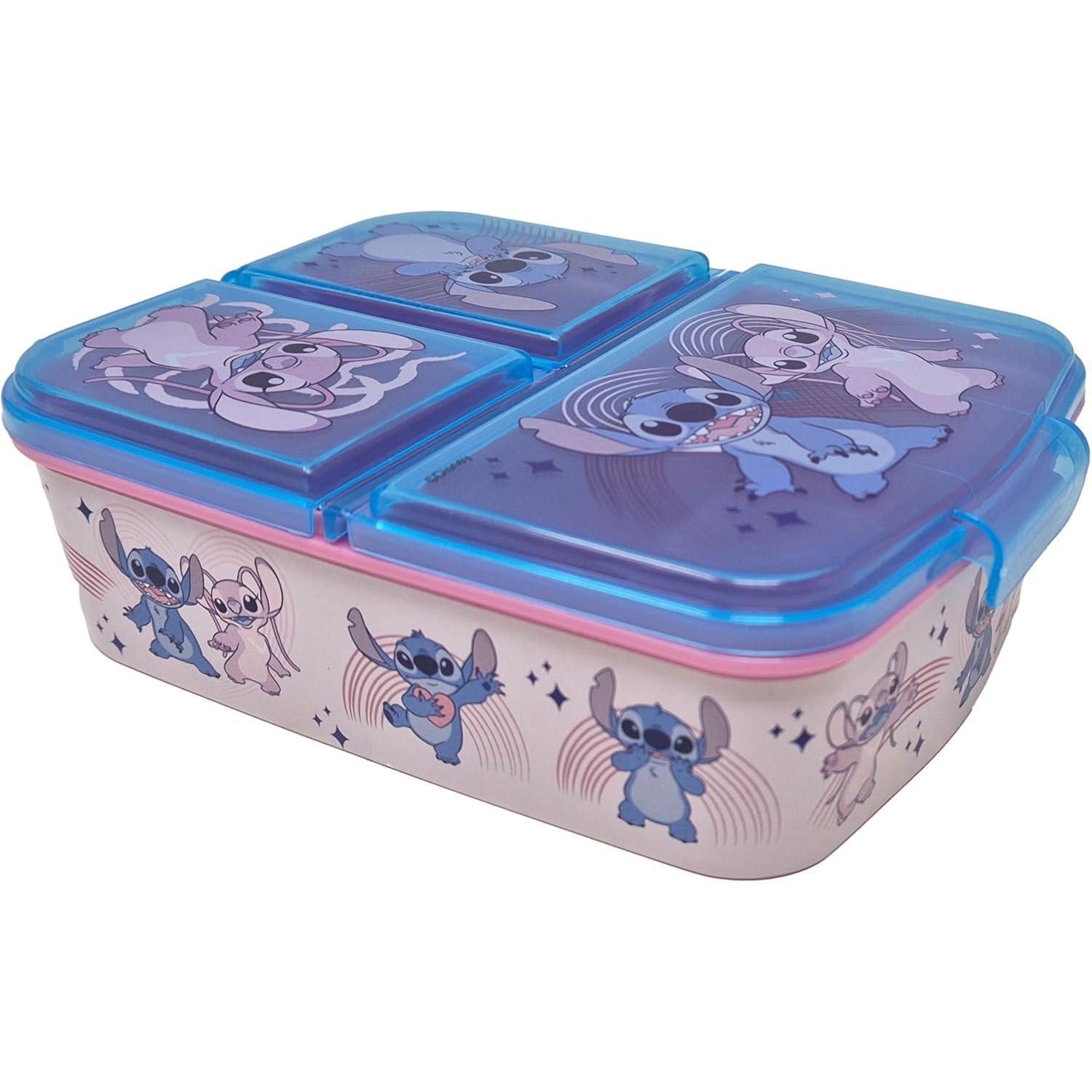 LuxusKollektion Lunchbox Brotdose Kinder Lunchbox Kunststoff BPAfrei Lilo And Stitch