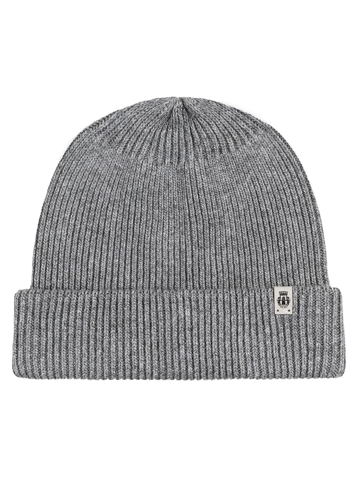 Roeckl Strickmütze ESSENTIALS MÜTZE Strickmütze mit breitem Umschlag