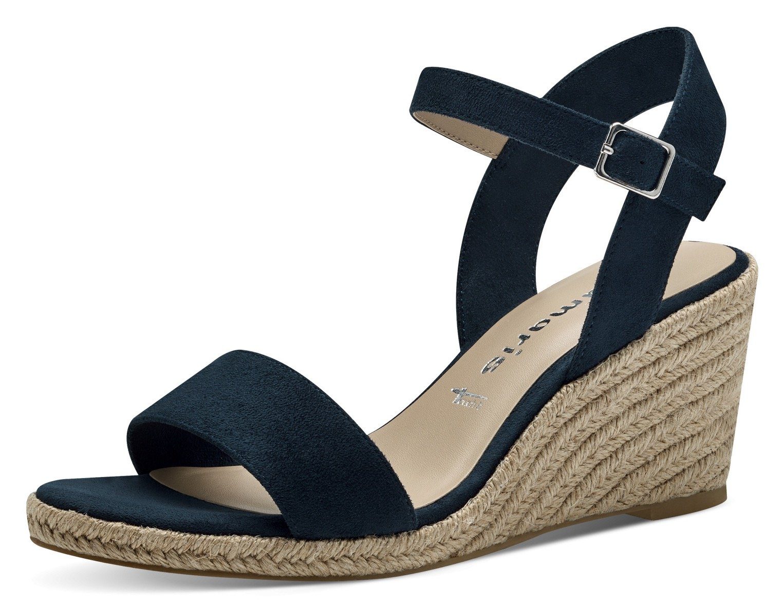 Tamaris Keilsandalette, Sommerschuh, Riemchensandale, mit verstellbarem Rie günstig online kaufen