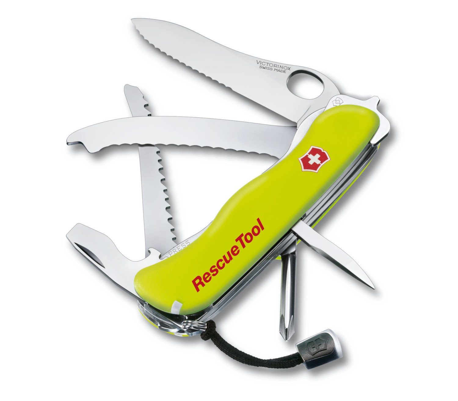 Taschenmesser Rescue Tool 0.8623.MWN 13 Funktionen für Rettungskräfte