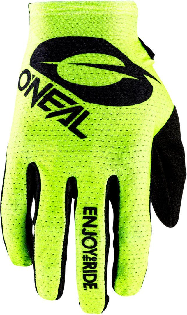 O’NEAL Motorradhandschuhe Matrix Stacked Motocross Handschuhe Neon Yellow