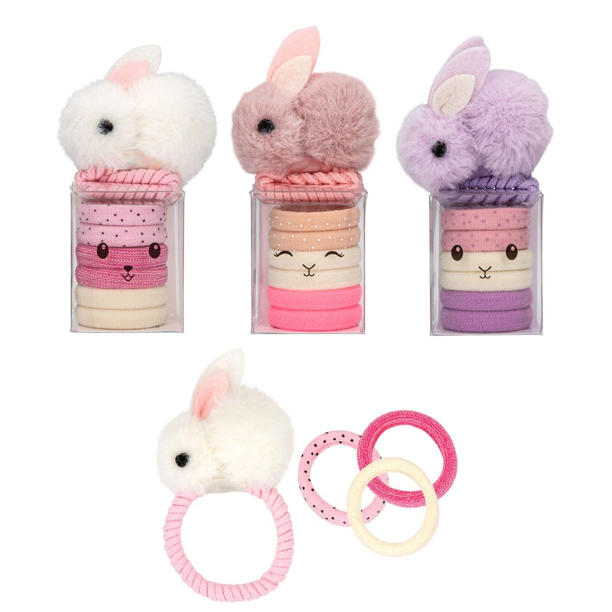 Depesche Spiel Princess Mimi Haargummi Set - 1 von 4 Designs zufällig