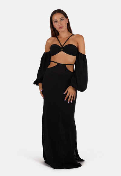 Christelle Nima Maxirock Gauze Cut Out