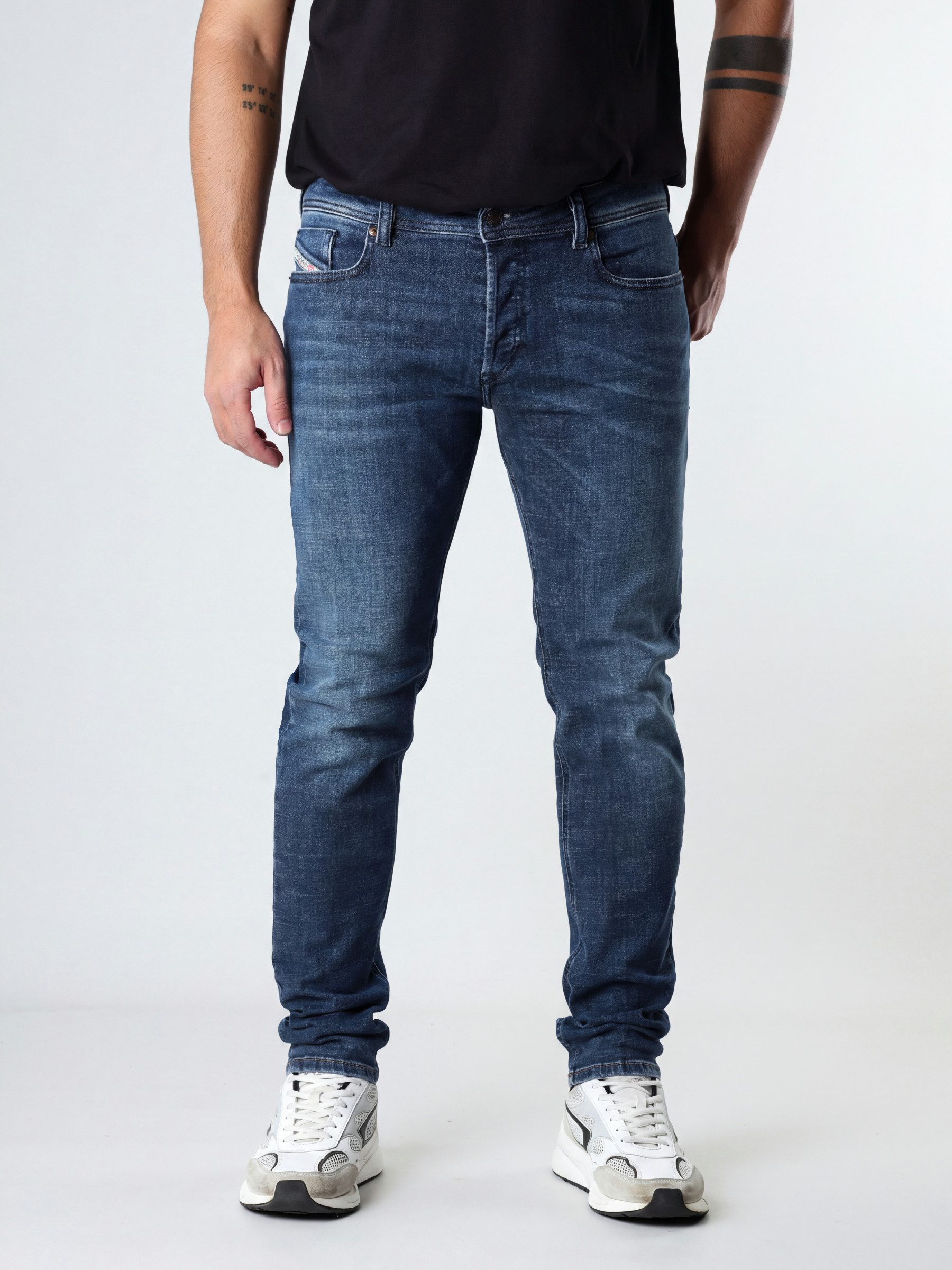 Diesel Skinny-fit-Jeans Niedrige Leibhöhe, hoher Stretch - TROXER R9I69 - Länge:32