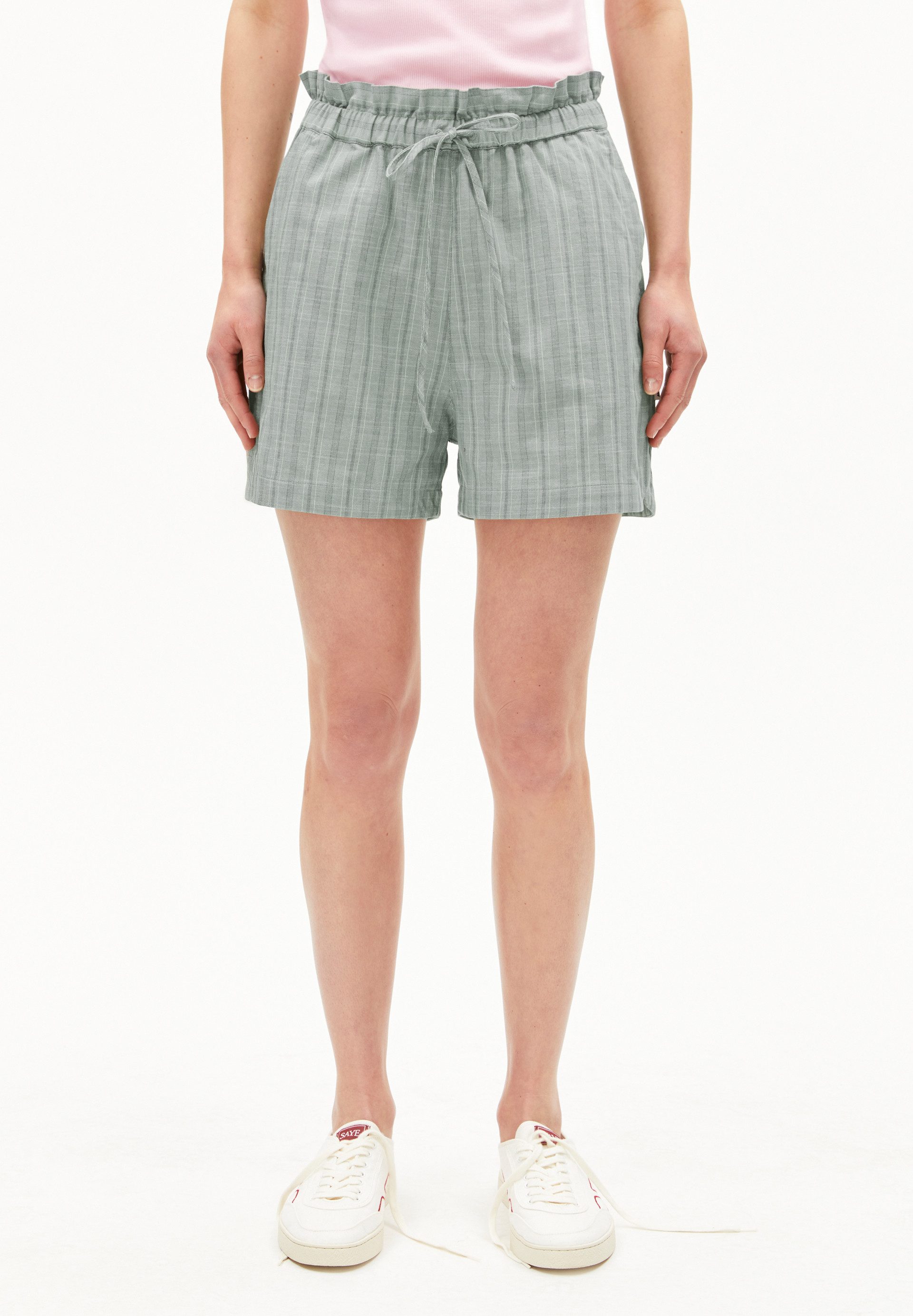 Armedangels Shorts VAANNA STRIPED Shorts aus Bio-Baumwolle (Relaxed Fit) Shorts aus Bio-Baumwolle