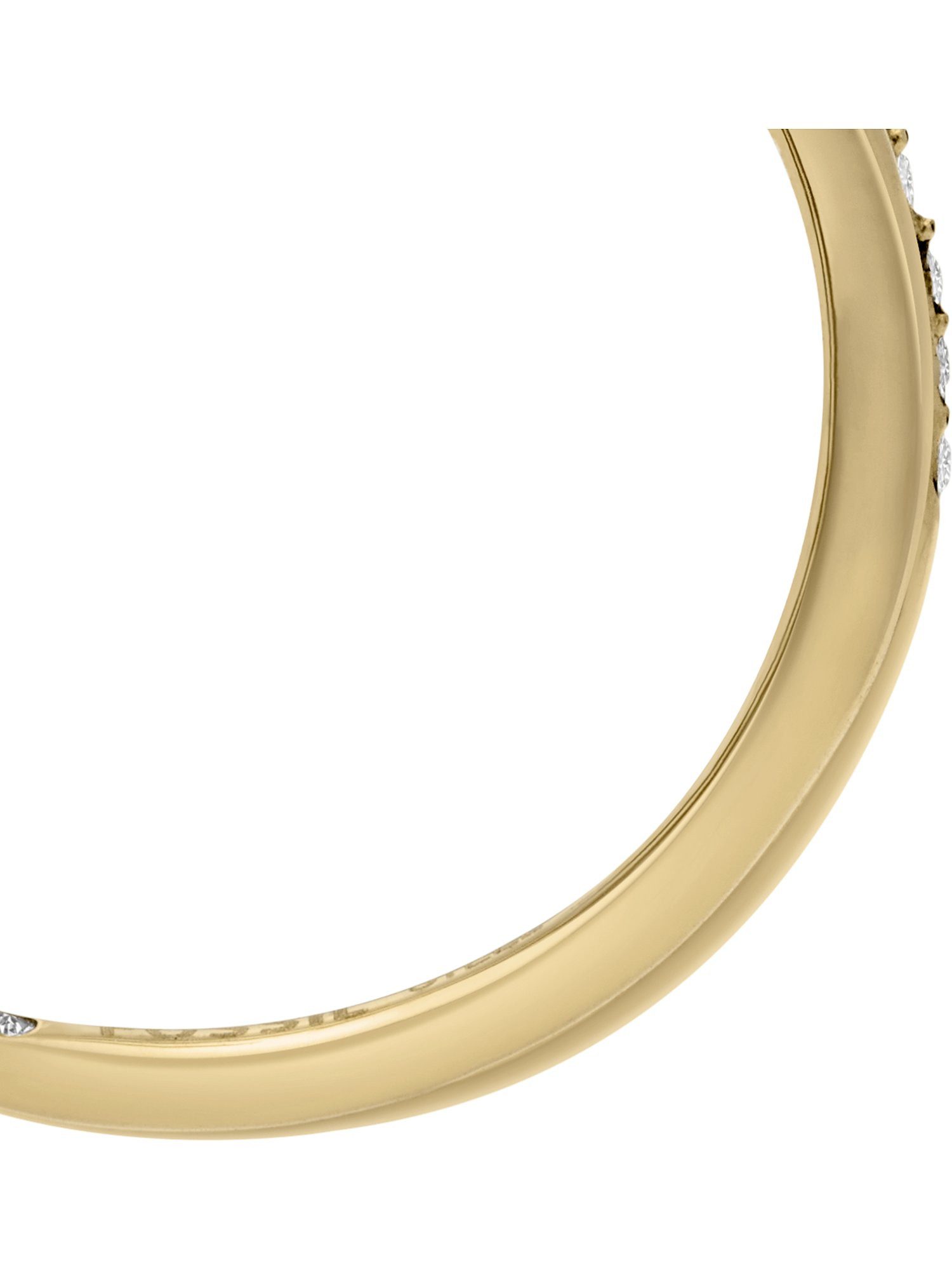 Fossil Fingerring Fossil Damen-Damenring Edelstahl Malachit, Malachit günstig online kaufen