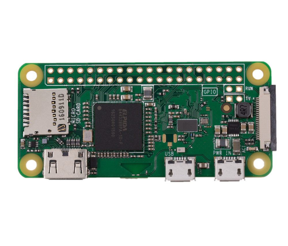 Raspberry Pi Foundation Raspberry Pi Zero W Mini-PC Barebone