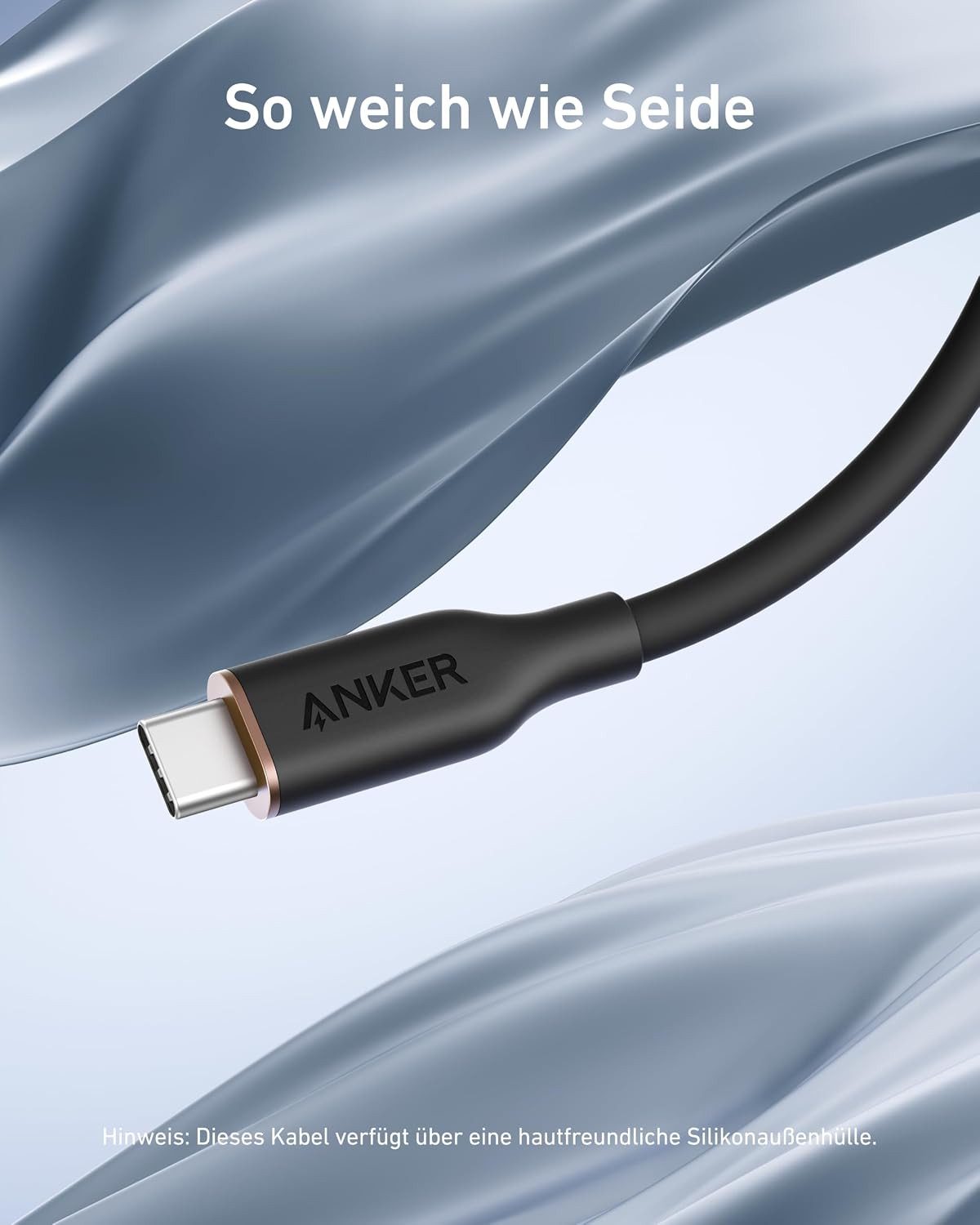 Anker Anker 240W PD 3.0 USB C auf USB C Kabel 240W [2 Stück 1,8m] USB-Kabel, USB-C, 1,8m (180 cm)