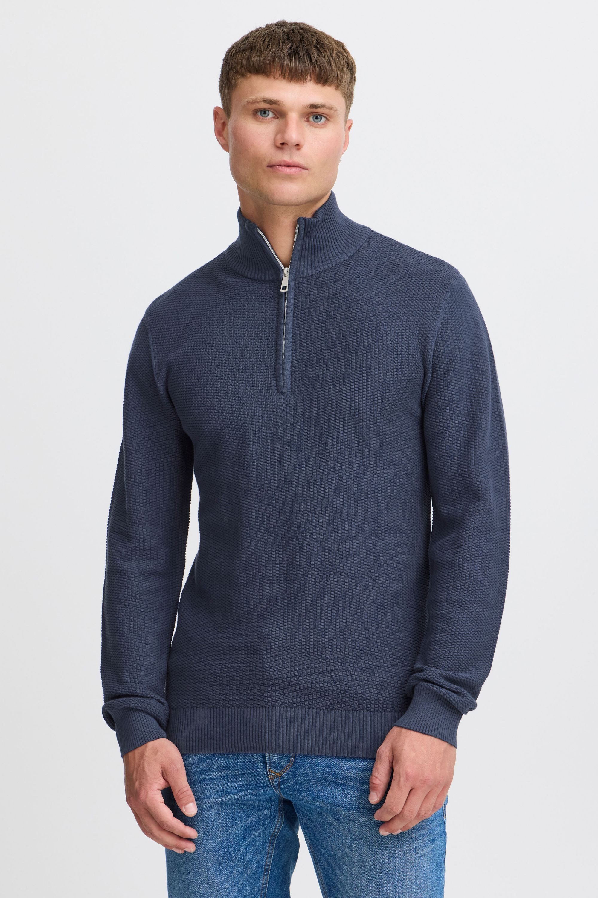 Blend Troyer BHMGOMAZA Stilvoller Troyer mit Reißverschluss günstig online kaufen