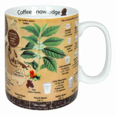 Könitz Becher Knowledge Mug Coffee, 490 ml, Porzellan