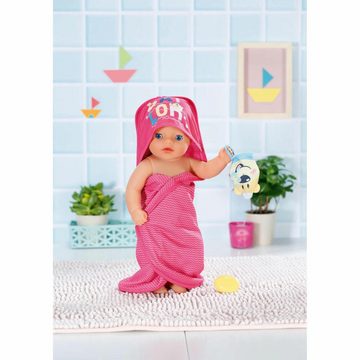 Zapf Creation® Puppen Accessoires-Set Baby Born Bath Kapuzenhandtuch