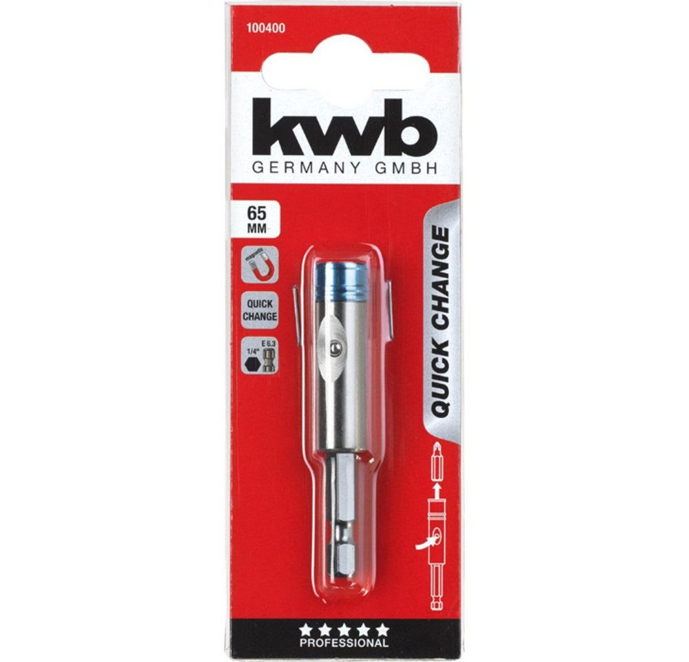 Thumbnail - kwb Bithalter kwb 100400 QUICK CHANGE Automatik Schnellwechsel-Bithalter
