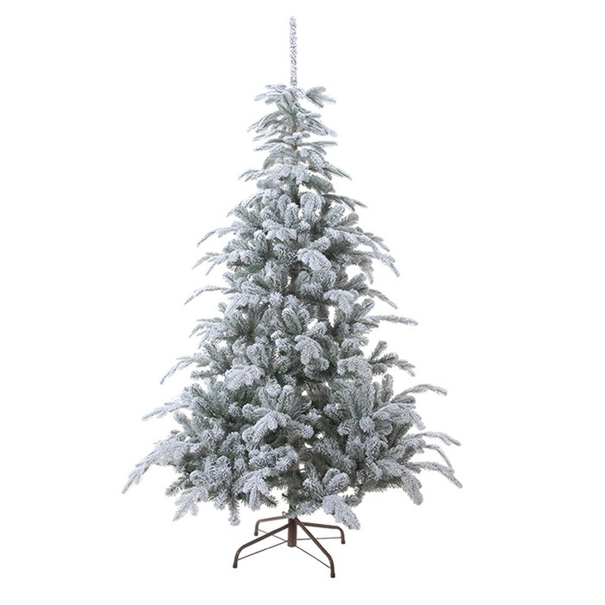 artplants Künstlicher Weihnachtsbaum Künstlicher Christbaum CALUNA, beschneit, 210cm