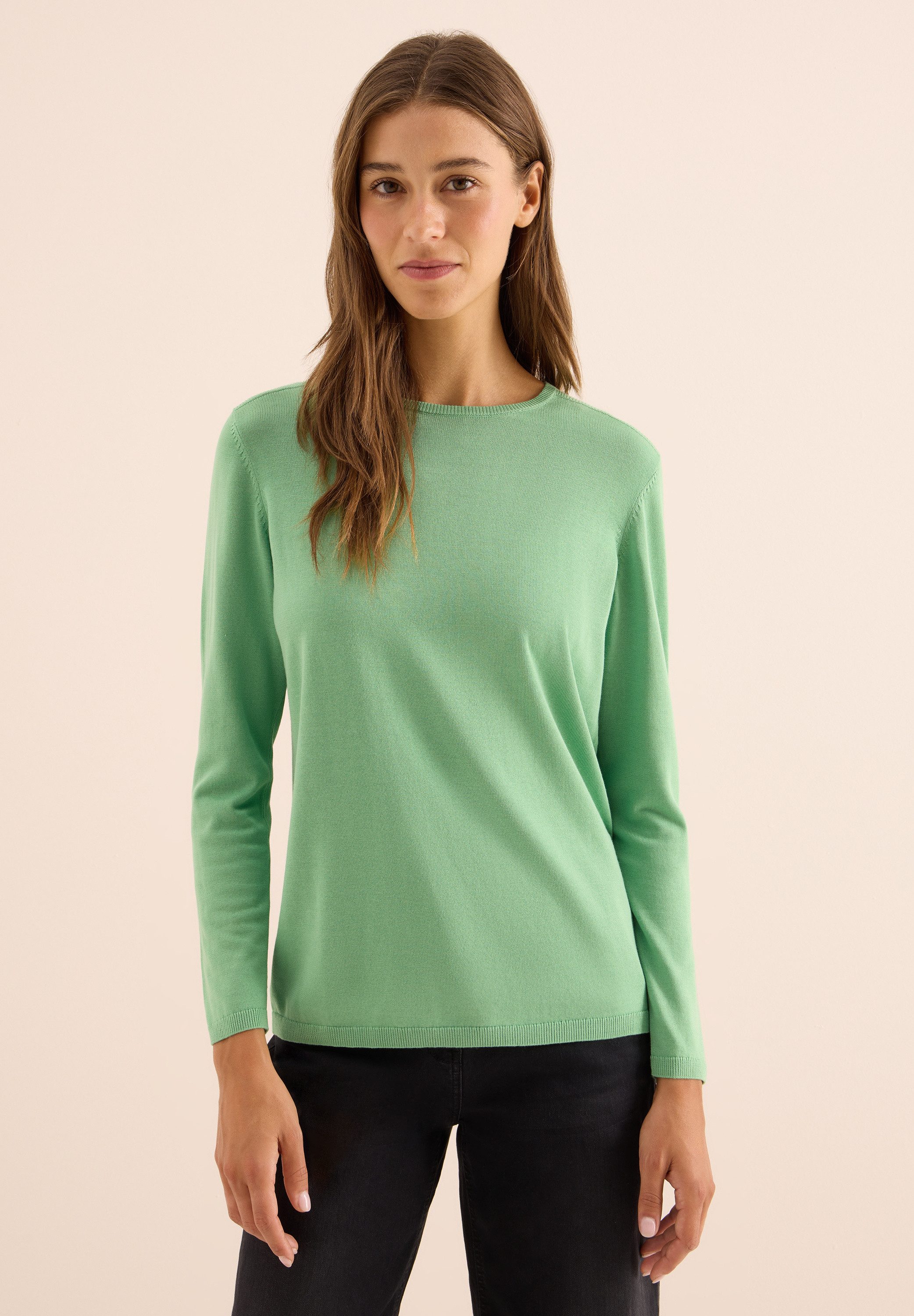 CECIL Strickpullover mit Strick-Struktur günstig online kaufen