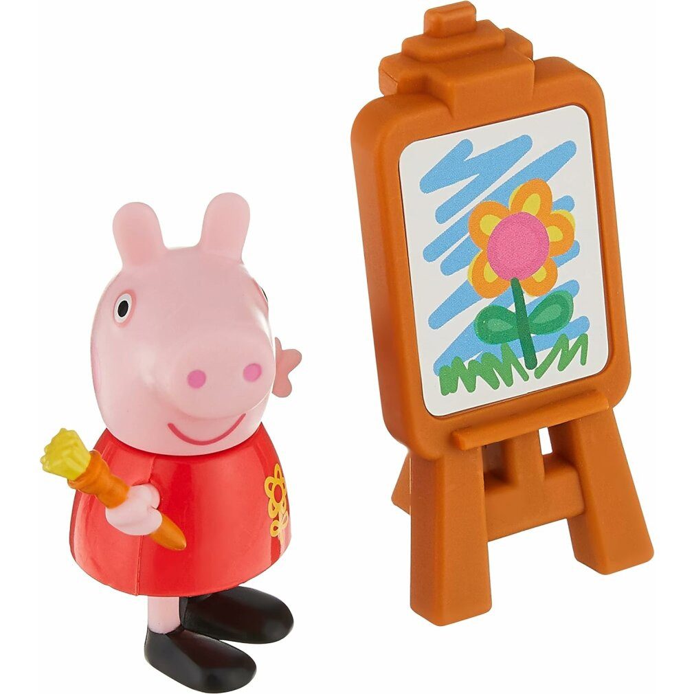 Spielfigur Peppa Pig - 6 cm Figur mit Zubehör: Peppa