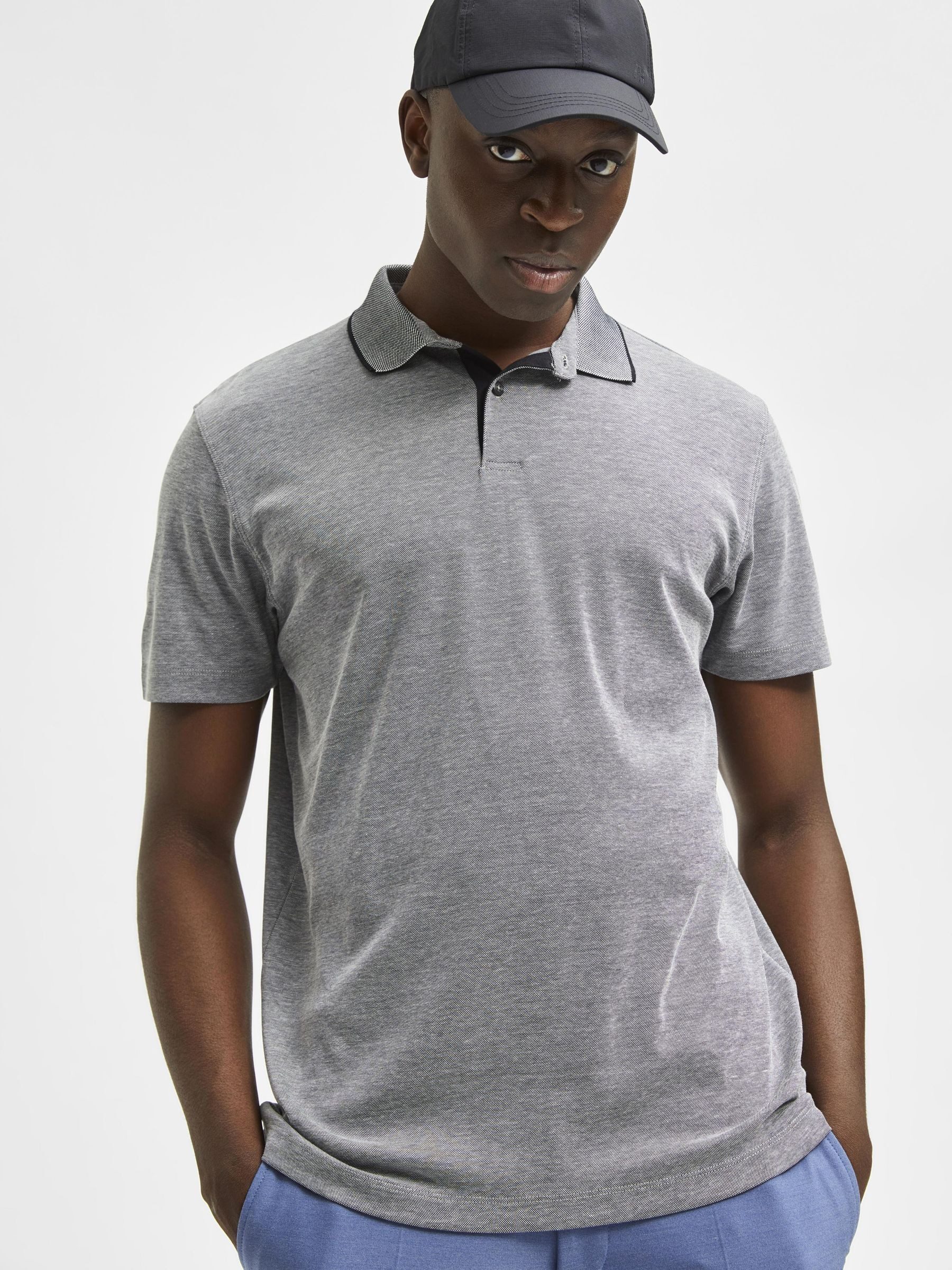 Selected Poloshirt SLHLEROY COOLMAX SS POLO NOOS