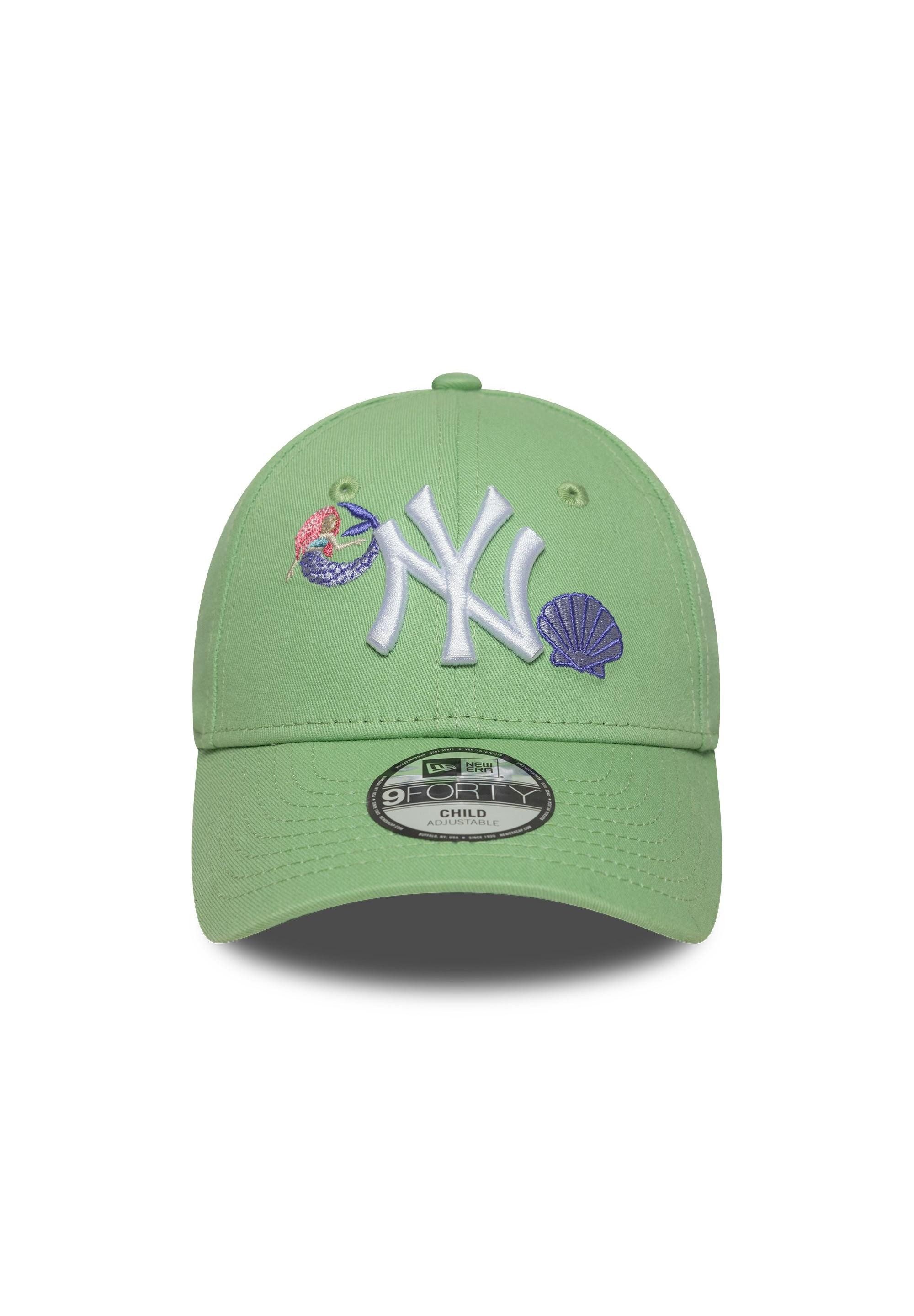 New Era Baseball Cap New York Yankees New Era 9Forty Kids Cap Nautical Icon Meerjungfrau he (1-St)