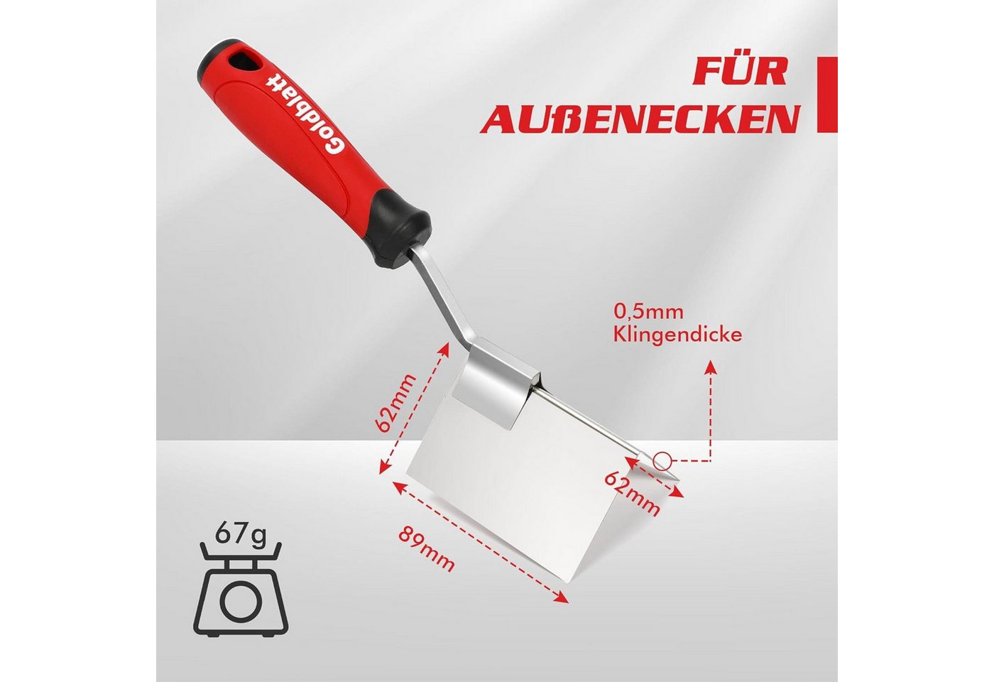 Thumbnail - LuxusKollektion Multitool 2-tlg. Eckenkelle Set: Inneneckenkelle