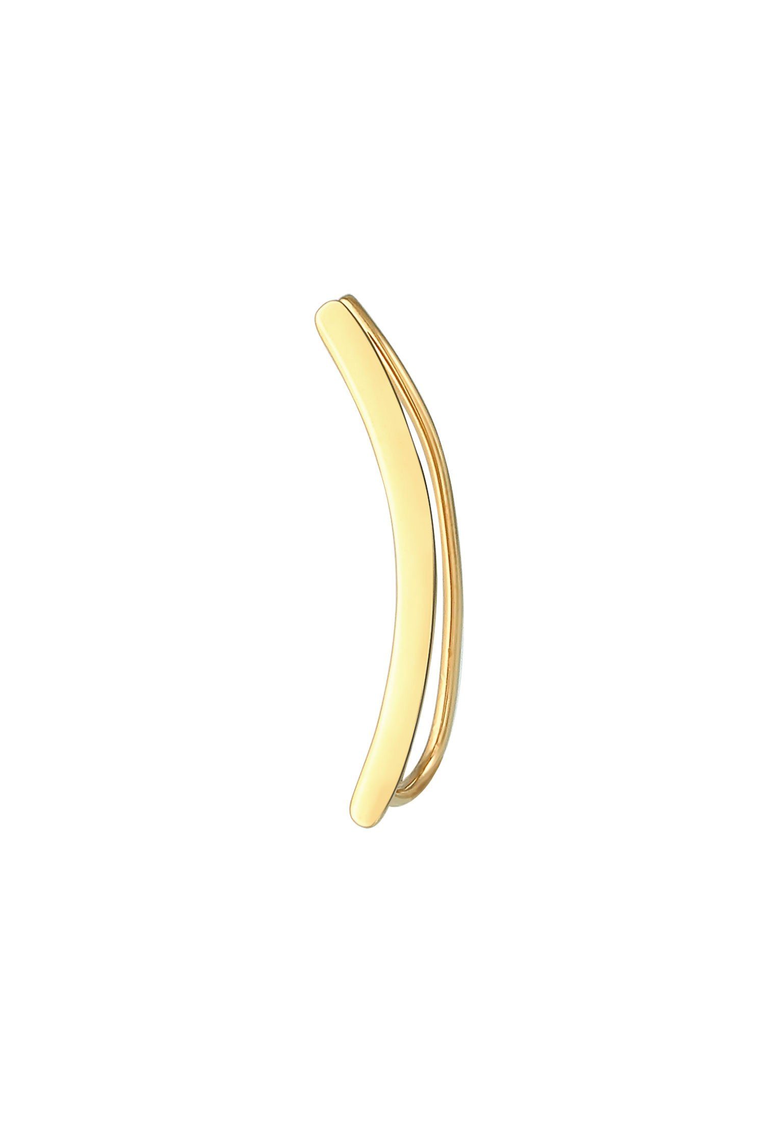 Elli Single-Ohrhaken Single Earclimber Ohrklemme Gewölbt günstig online kaufen