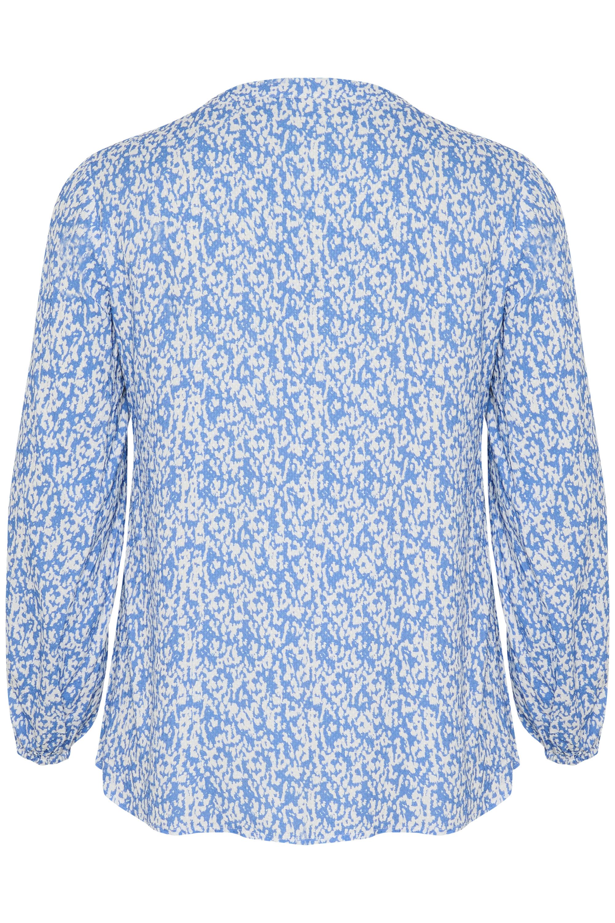 KAFFE Curve Langarmbluse Langarm-Bluse KCmahlena Große günstig online kaufen
