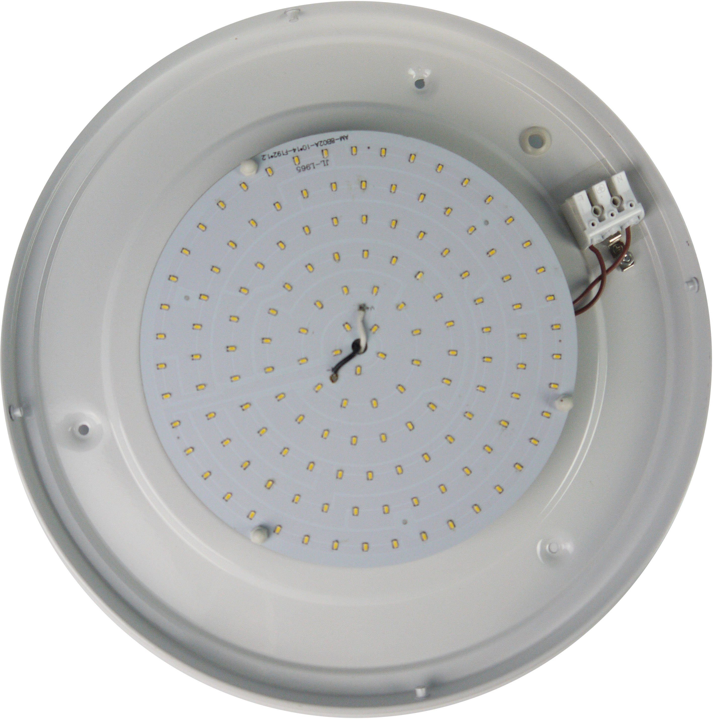 niermann Deckenleuchte Nurglasleuchte Opal matt, LED, LED wechselbar, Warmweiß