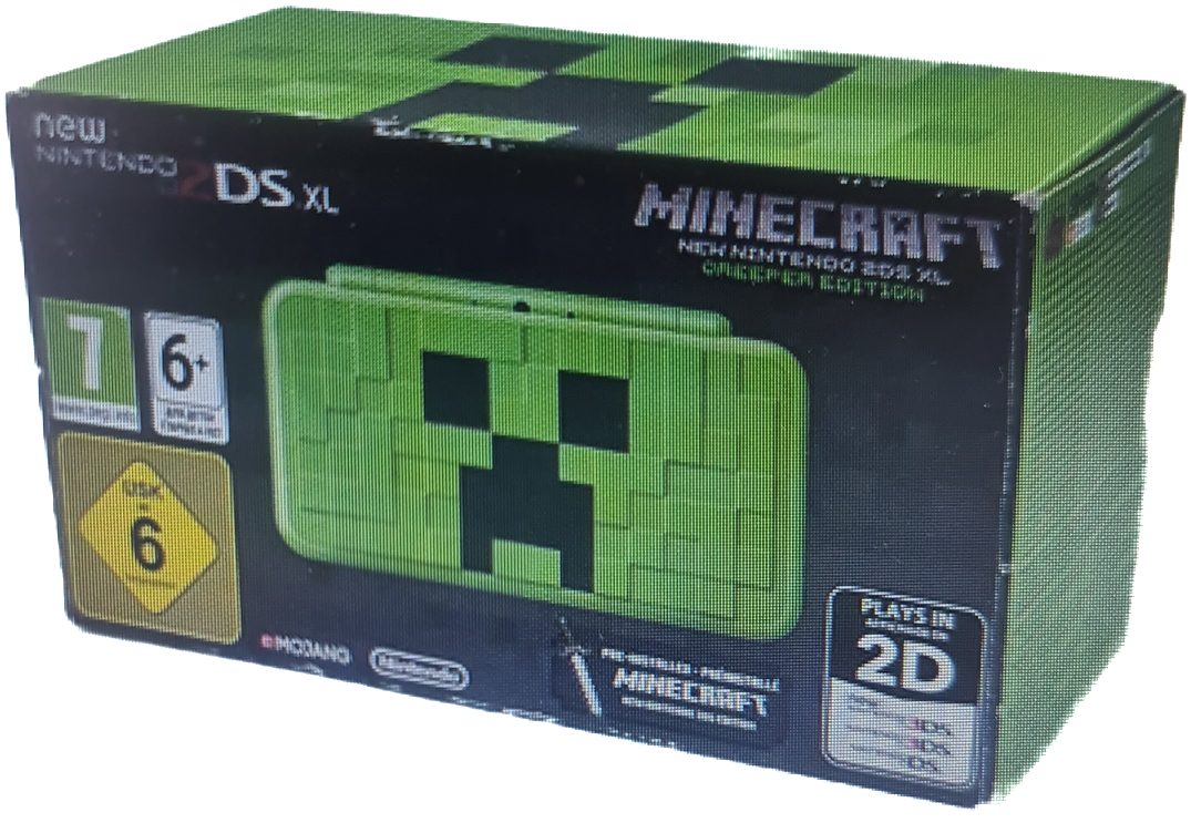 Nintendo New 2DS XL - Konsole Creeper Limited Edition Minecraft Pre Installed