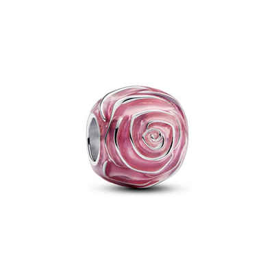 Pandora Charm-Einhänger Pandora Moments Rosa Rose in voller Blüte Charm 793212C01