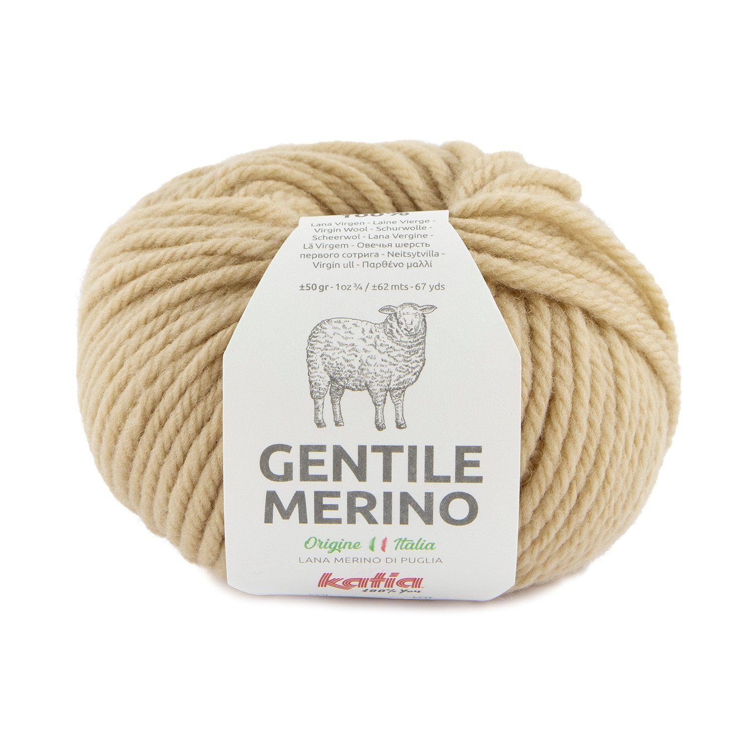 Häkelwolle Gentile Merino, Wolle zum Stricken und Häkeln