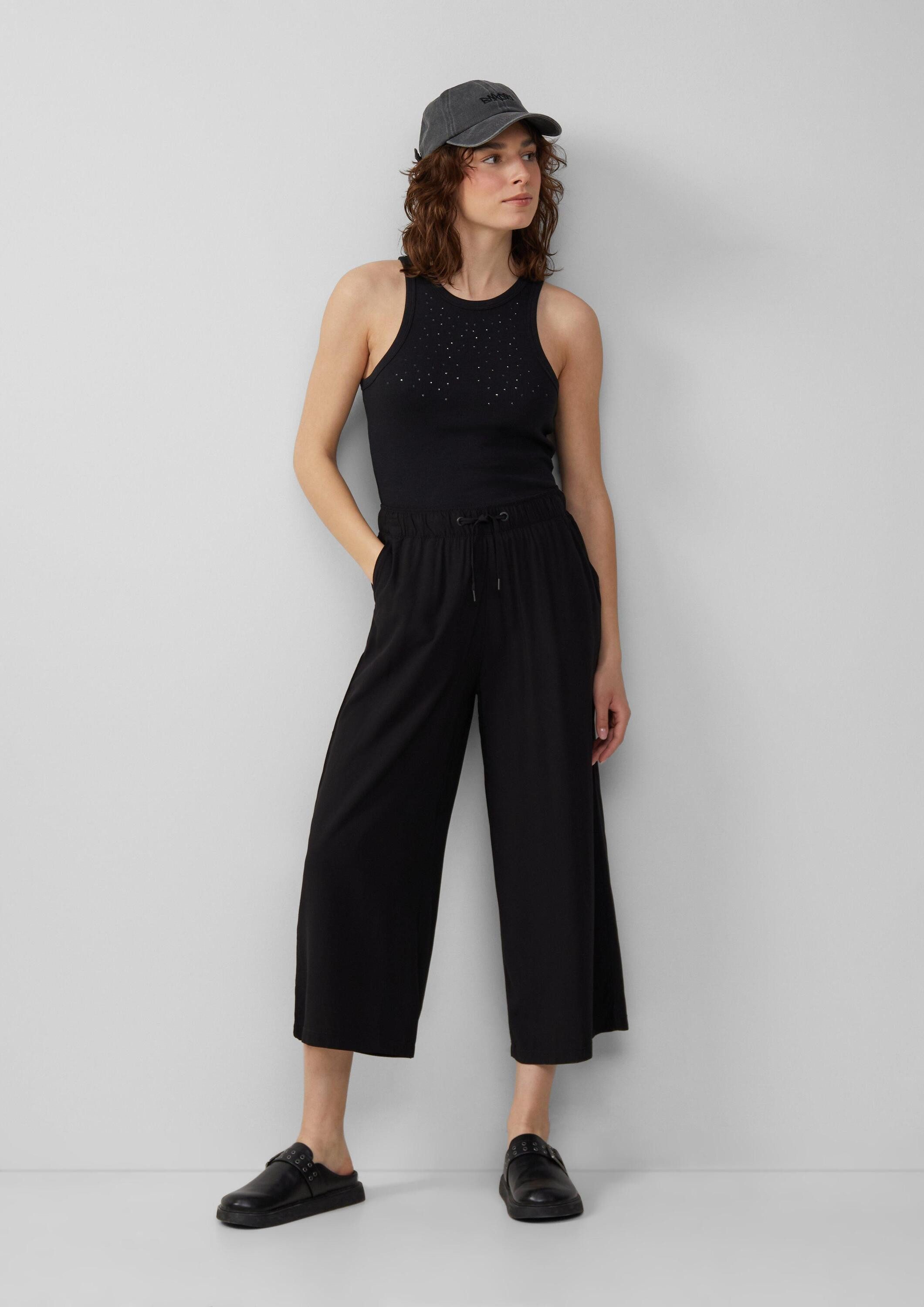 QS Culotte Hose Culotte aus Viskose – Bild 4 von 5