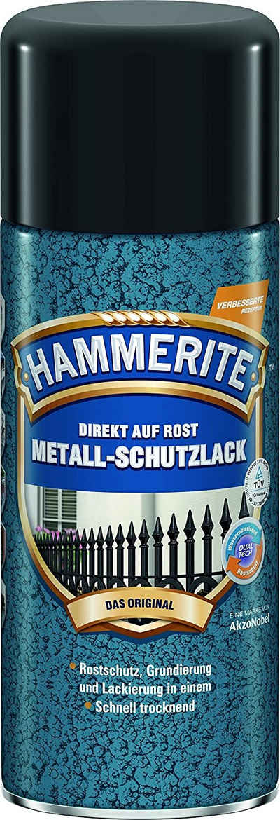 Hammerite  Metallschutzlack Metallschutzlack Spray Lackierung HAMMERSCHLAG Effekt 400 ml Lack