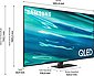Samsung GQ85Q80AAT QLED-Fernseher (214 cm/85 Zoll, 4K Ultra HD, Smart-TV), Bild 8