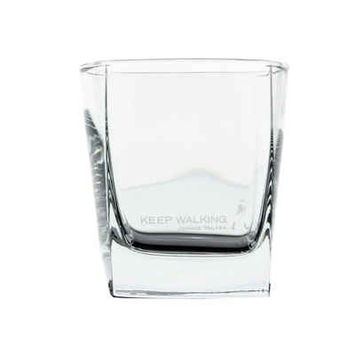 Johnnie Walker Whiskyglas »Whisky Tumbler, Whiskyglas, kubisch, Glas, 300 ml«, Glas