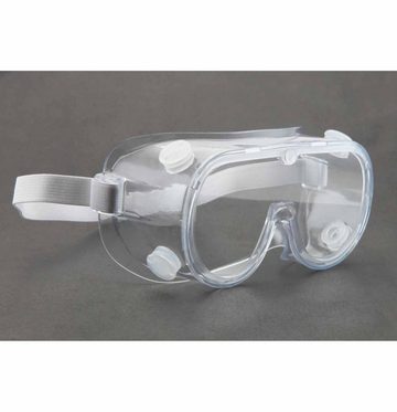 OUBO Arbeitsschutzbrille Schutzbrille - Arbeitsschutzbrille Antibeschlag Antispeichel Augenschutzbrille Vollsichtbrille Schutzbrille für Brillenträger Transparent