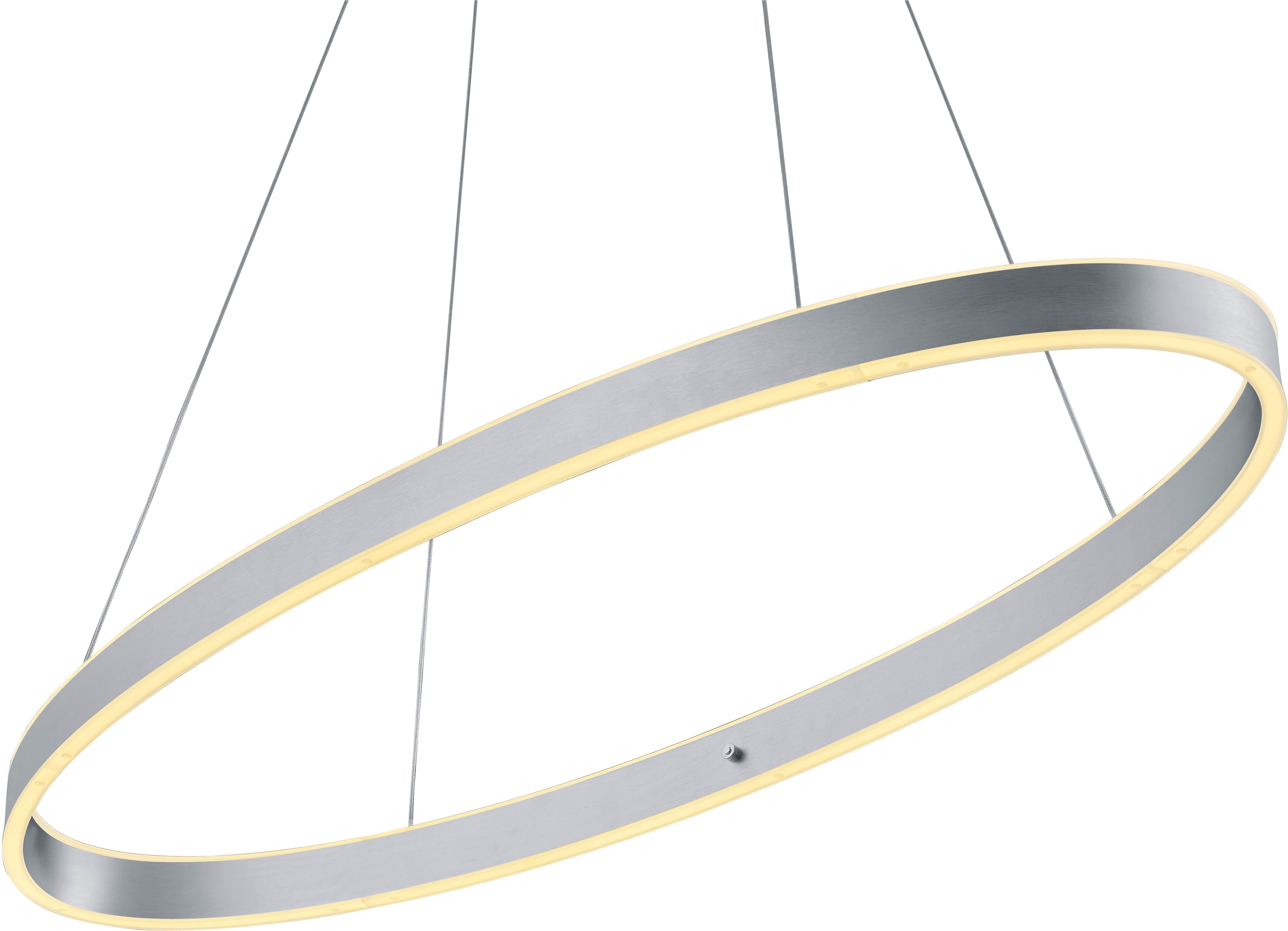 HELL höllisch gutes Licht LED Pendelleuchte DELTA, LED fest integriert, Warmweiß, Tastdimmer, In der Höhe einstellbar
