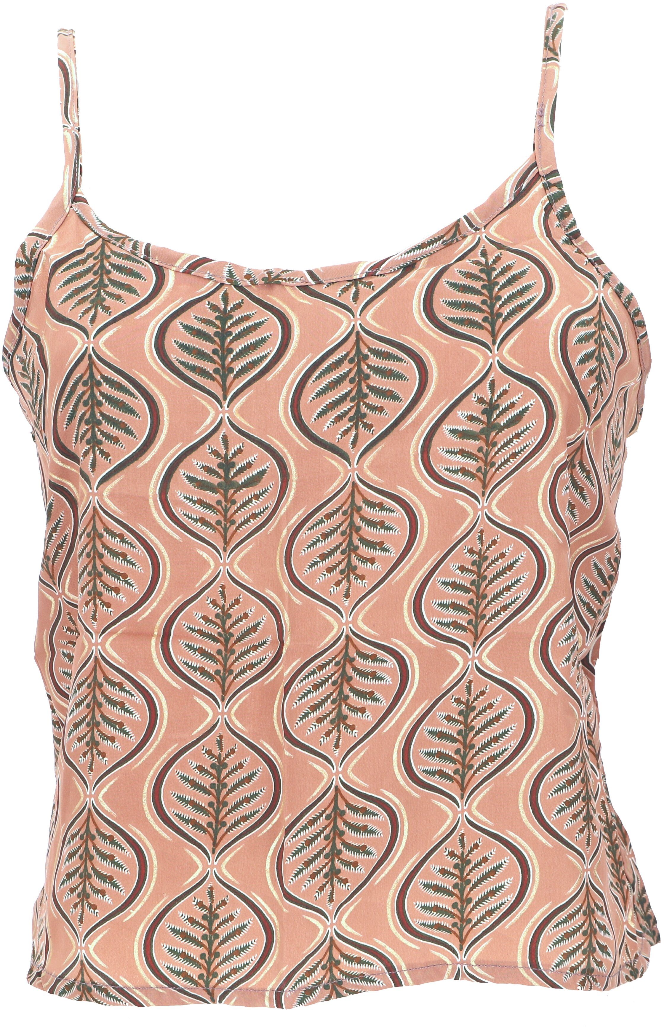 Guru-Shop T-Shirt Kurzes Boho Trägertop, luftiges günstig online kaufen