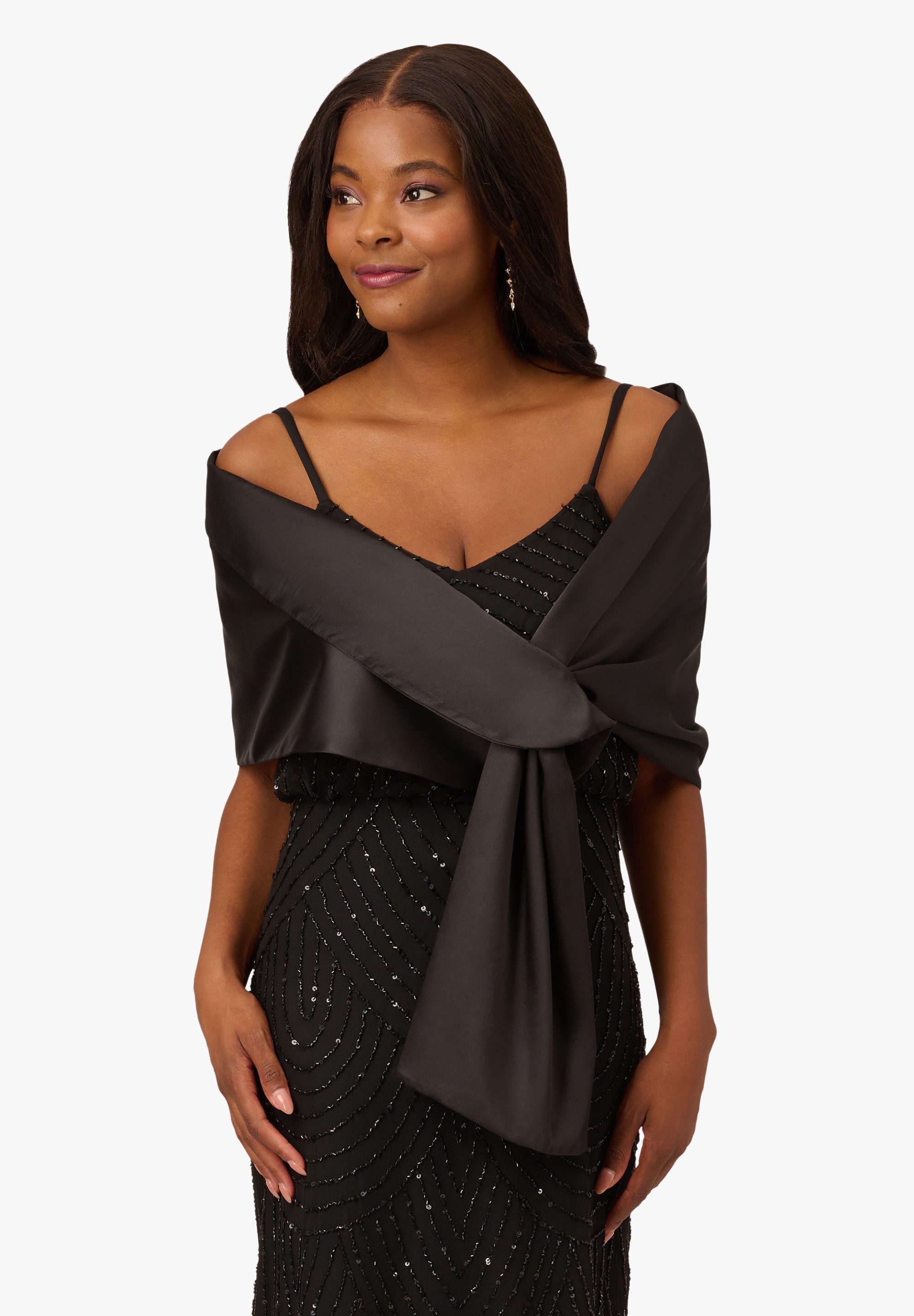 Adrianna Papell Bolero Pull Thru Wrap günstig online kaufen