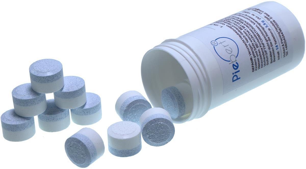 Piebert Piebert 2-Phasen Reinigungstabletten Dose á 14 Tabletten, je 3,5g, Reinigungstabletten