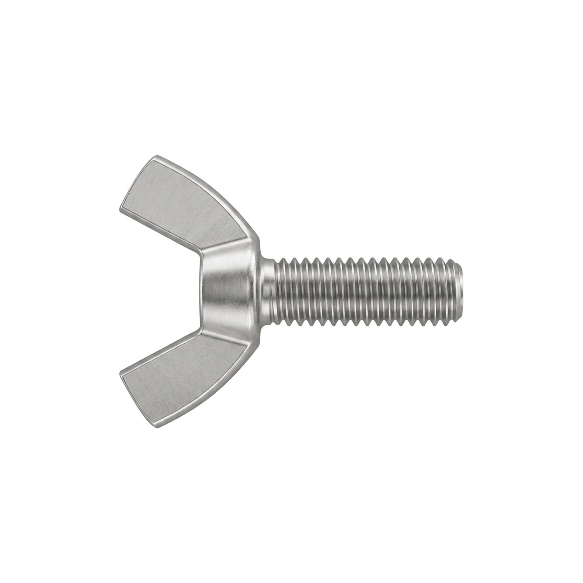 Contorion Bohrschraube DIN 316 Flügelschraube amerikansiche Form M8x25 Edelstahl A4 blank 100