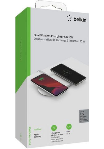 Belkin »2x 10W Dual Wireless Charging Pad« Wi...