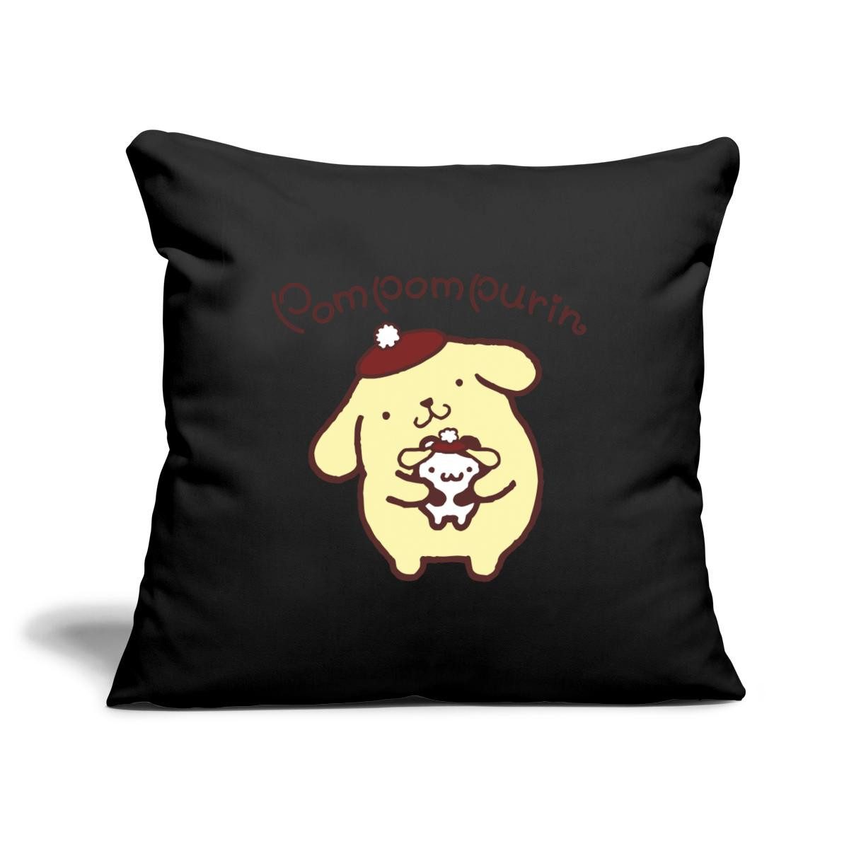 Spreadshirt Kissenbezug Pompompurin & Muffin Verkleidet Kissenbezug 45x45 cm
