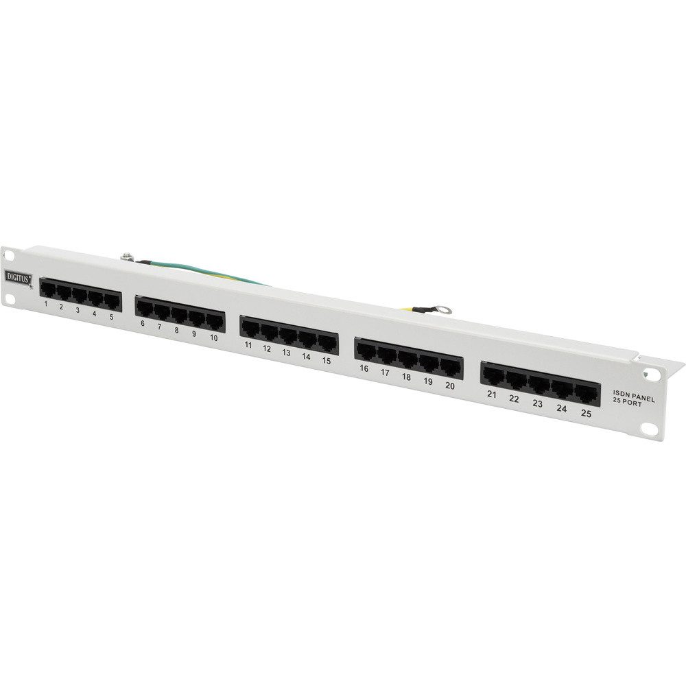Digitus Digitus 25-KR/G ISDN Patchpanel Festnetztelefon