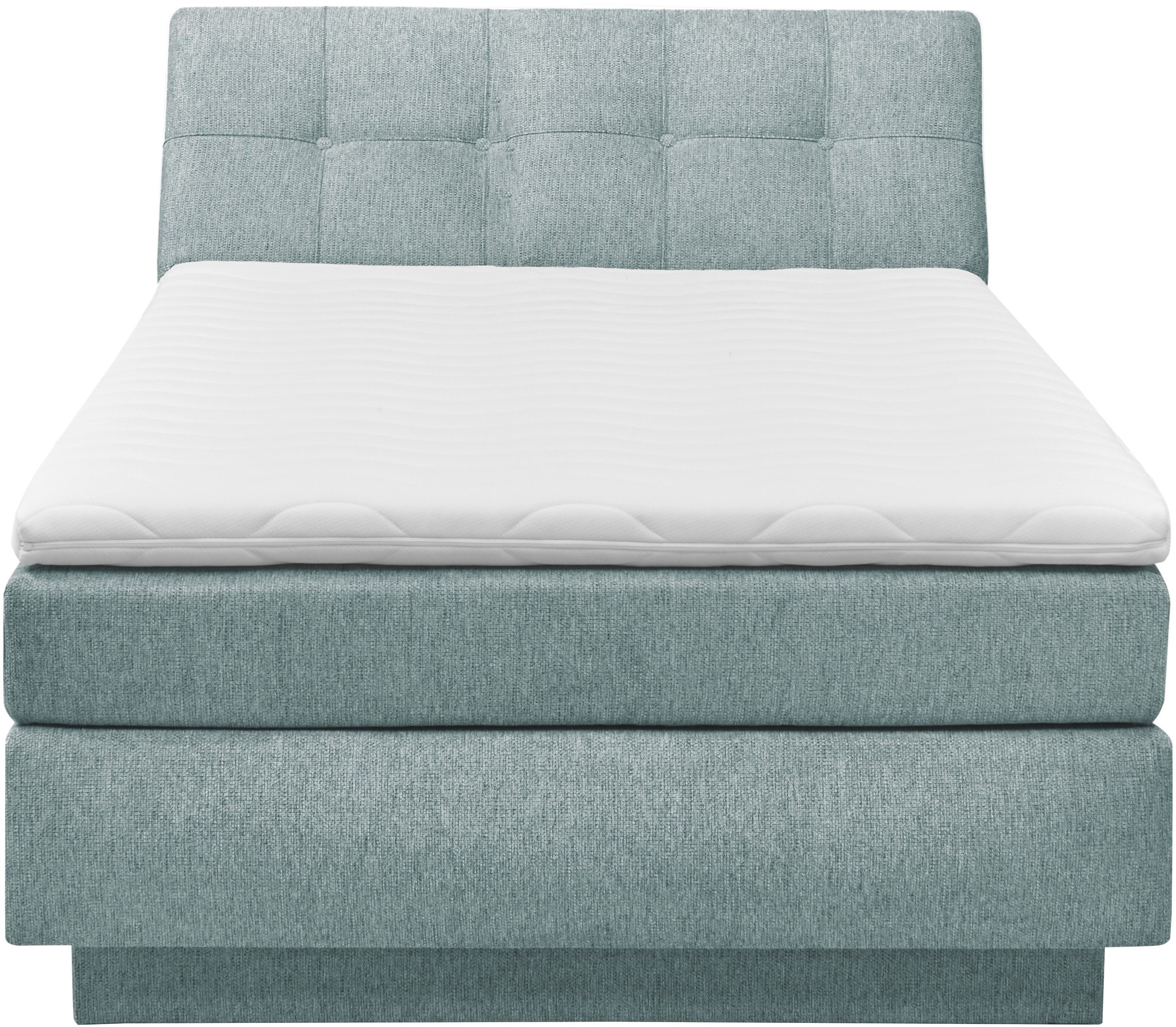 set one by Musterring Boxspringbett Fairfield, mit Bettkasten, Kopfteil in Kassettenoptik, Breite 120 oder 140 cm