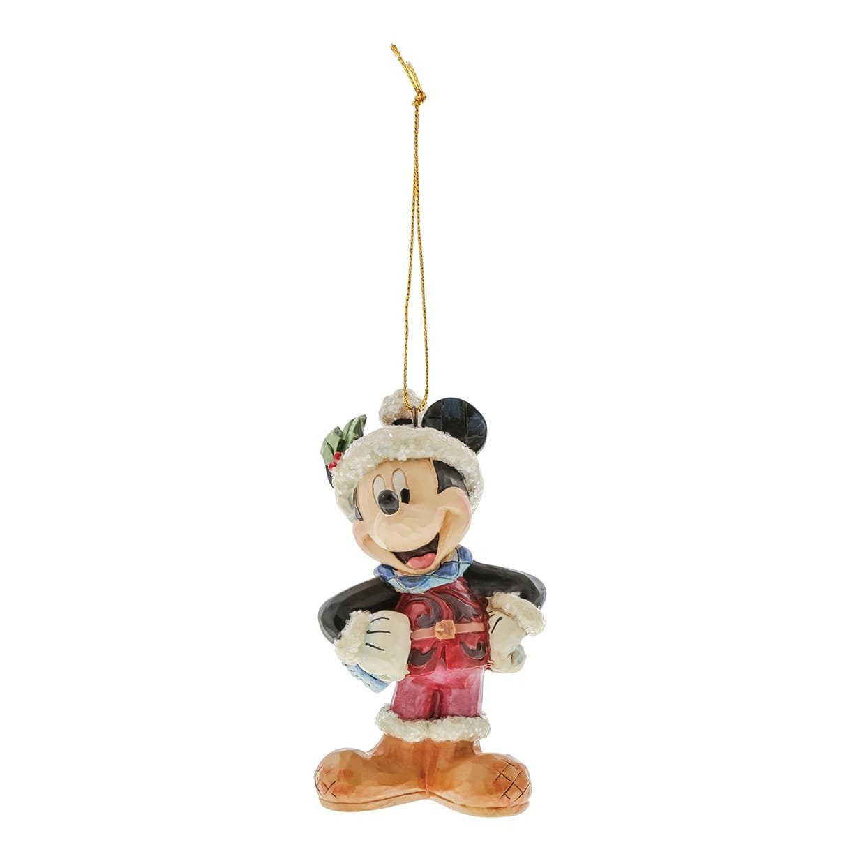 Disney Christbaumschmuck Mickey Maus Enesco Baumschmuck mit Glitzer Zucker Disney