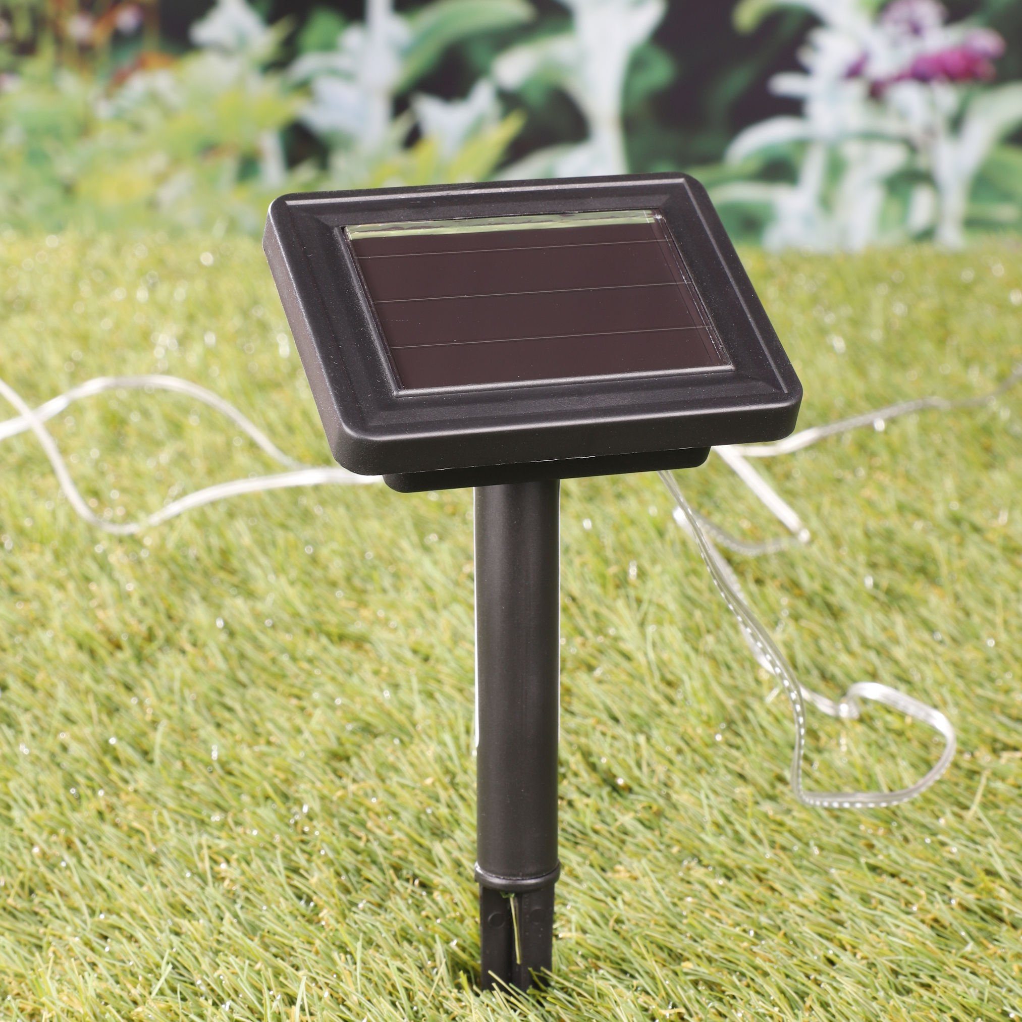 Spetebo Gartenstecker Solar Garten Stecker Flamingo - 3er Set - LED (Set, 3-St., 3er Set) LED Figur Terrasse Deko Beleuchtung