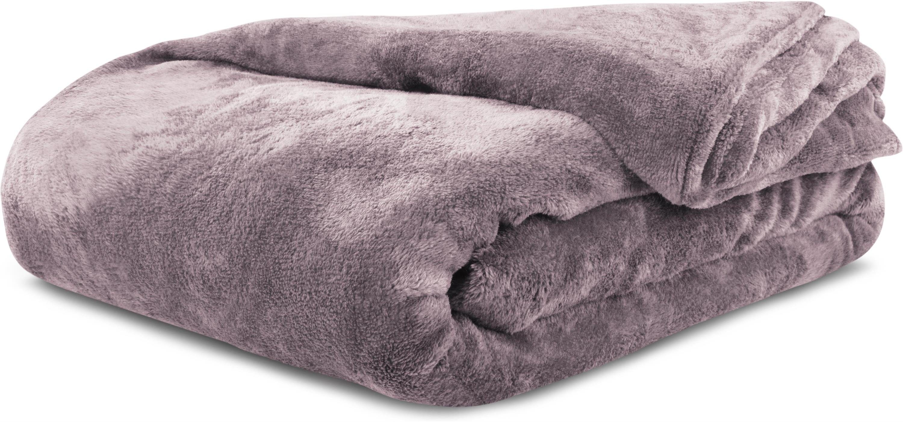 Aspero Bettwäsche Flanell-Bettdeckenbezug DUNKERQUE, Flanell, aus extra weichem Material