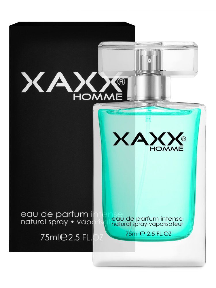 XAXX Eau de Parfum Eau de Parfum Intense SEVEN Herren, vegan, tierversuchsfrei, 75 m