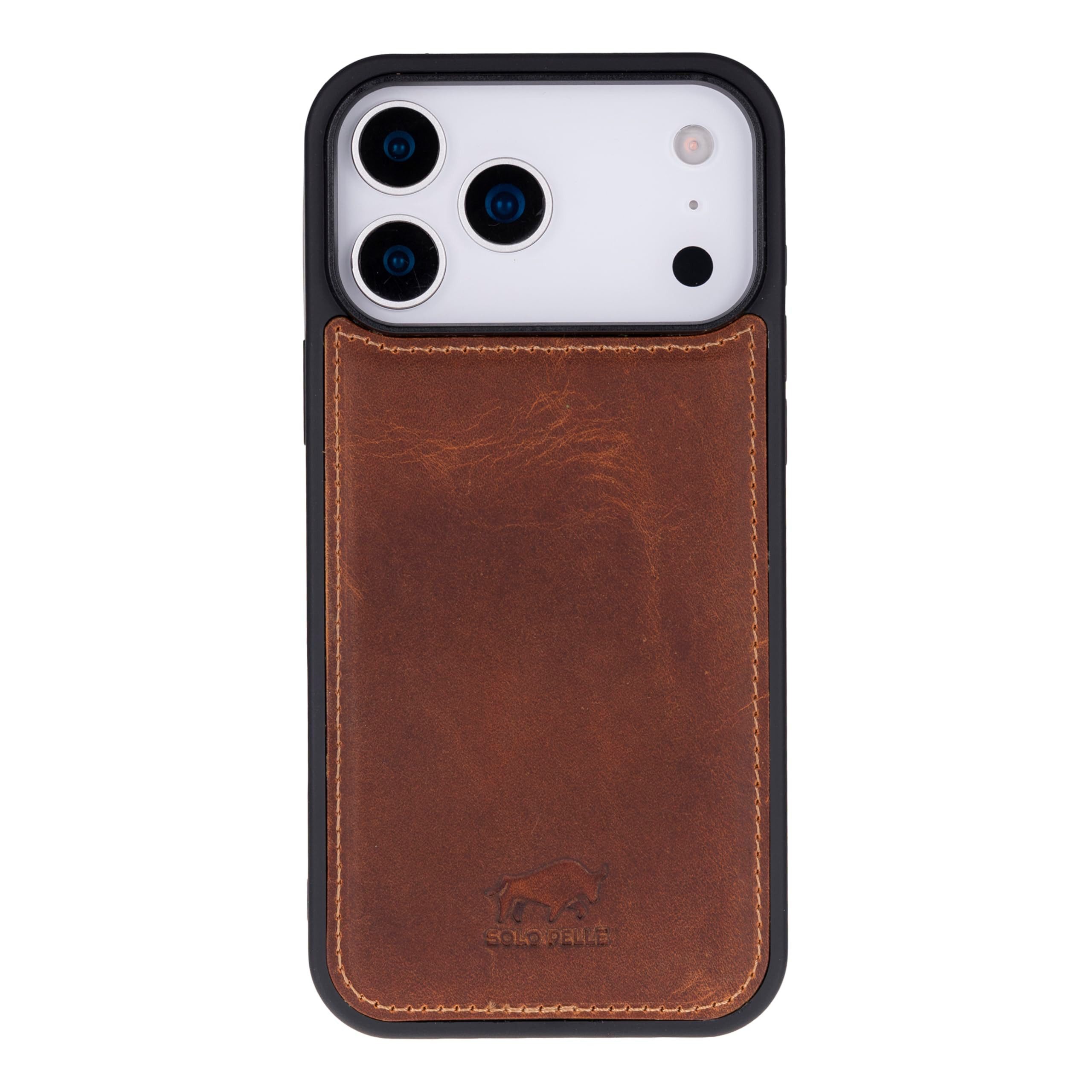 Solo Pelle Smartphonetasche Solo Pelle Lederhülle für das iPhone 17 Pro Max und iPhone 18 Pro Max